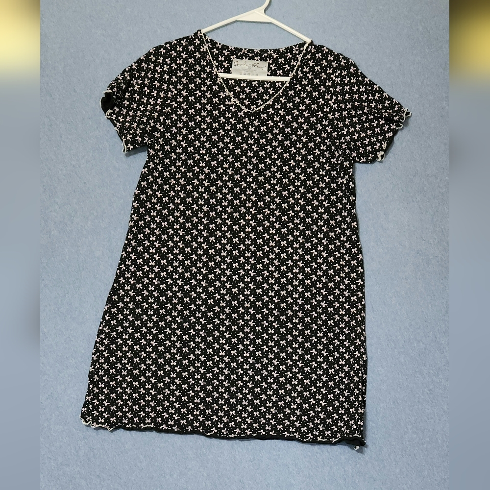 Hush Hush bow tie mini dress. Size large